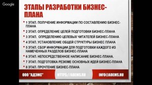 Название: Вебинар АДЭМС «Бизнес-планирование: основа эффективного старта»