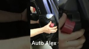 Porsche Cayenne ремонт шторки задней двери. Автоэлектрик