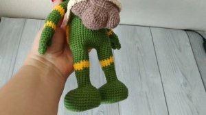 Черепашка- ниндзя вязанный крючком