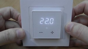 Обзор, подключение и настройка комнатного терморегулятора Heating FX100