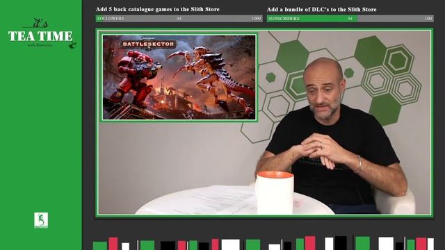 It's Tea Time with Slitherine | New DLCs for W40k Battlesector, Decisive Campaigns Week & more смотреть онлайн