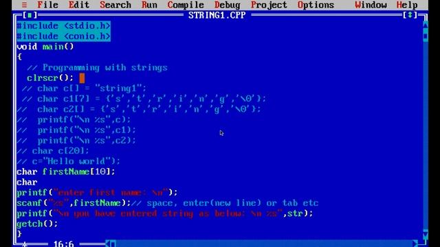 String Programs in C | What is gets() | What is puts() | Everything about string in c