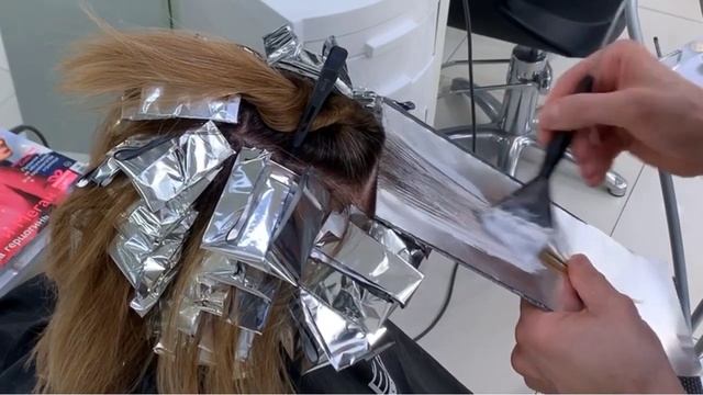 мелирование волос, balayage смотреть онлайн
