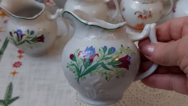 Фарфор.СССР.Вербилки.Сливочники.??????