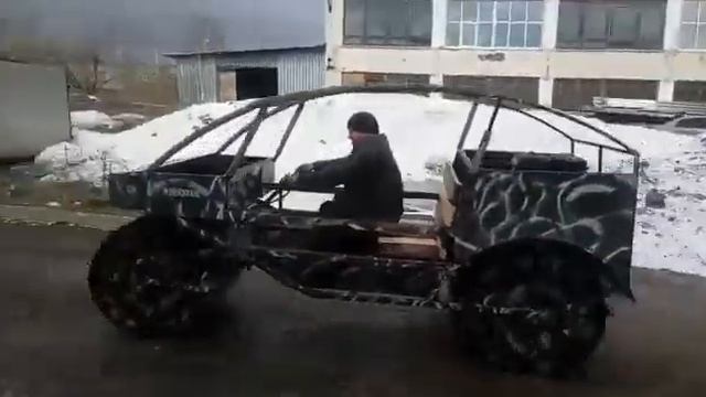 Плавающий вездеход из Томска смотреть онлайн