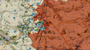 Карта боевых действий. Битва за Артёмовск (Бахмут) с 01.12.2022 по 06.03.2023
