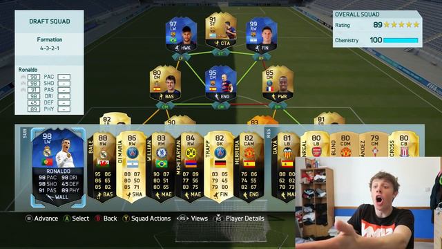 190 RATED DRAFT!! - FIFA 16 смотреть онлайн