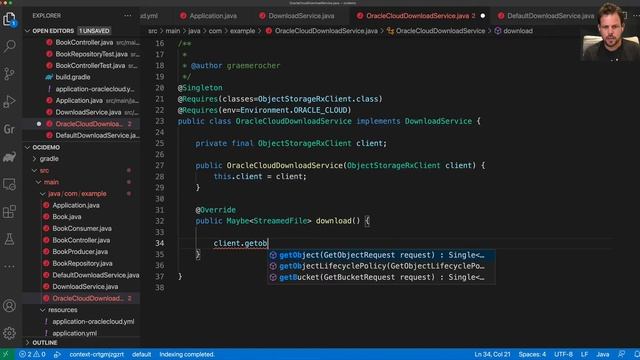 Integrating Micronaut® & Oracle Cloud Object Storage смотреть онлайн