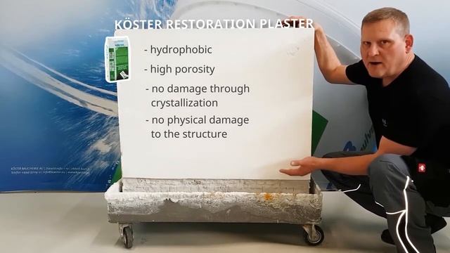How Koster Restoration Plaster stops salts смотреть онлайн
