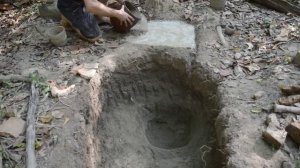 Примитивная технология: Печь с нисходящим потоком