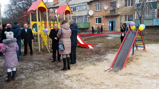 VLOG открытие детской площадки с.Липцы смотреть онлайн
