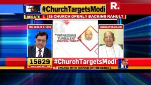 Arnab Goswami Speaks To Cardinal Oswald Gracias #ChurchTargetsModi