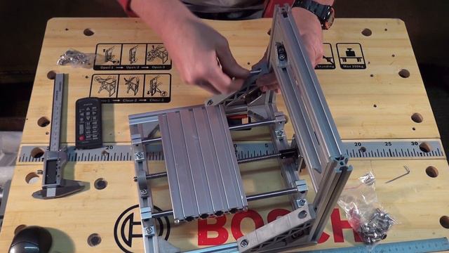 CNC СТАНОК ЧПУ 1610 из Китая Часть 2 СБОРКА смотреть онлайн