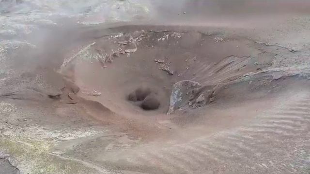 Вулкан Шивелуч. Пирокластический поток. Выходы газов.2. Экология Камчатки.