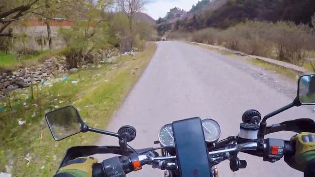 Motorcycle Ride Towards Biran Gali - Suzuki GS 150 se Ride in Mountain