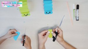 Подвижная гусеница из бумаги / Paper Caterpillar toy