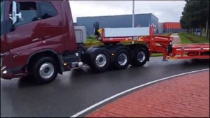 NEW Volvo FH 16.750 8x4 + NEW Faymonville F-S48-1AAA