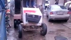Самодельный трактор с мотором от ВАЗ 2108