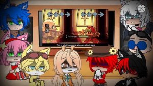 Sonic Characters React To Friday Night Funkin - INDIE CROSS // BONUS SONGS // GCRV // PART 3