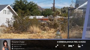 0 Verbena Joshua Tree, CA 92252 | Roxane Chase | Top Real Estate Agent