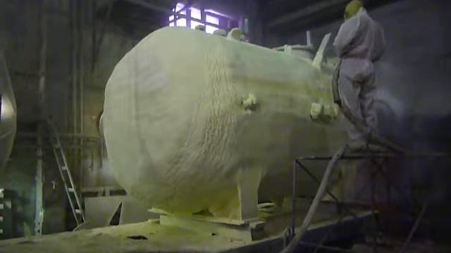 Теплоизоляция емкостей пенополиуретаном методом напыления смотреть онлайн