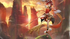 Warrior Girl Anime Live Wallpaper HD