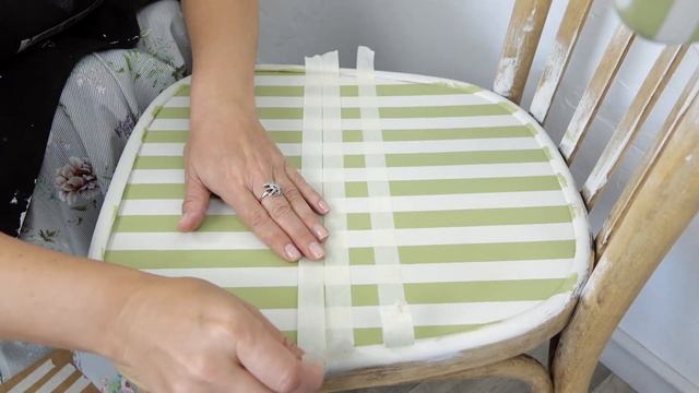 Летнее вдохновение: Преображение венского стула. Создаём тканевый узор! смотреть онлайн