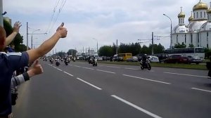 Парад мото-техники Байк слет Брест Беларусь 2015 Bike rally Brest Belarus 2015