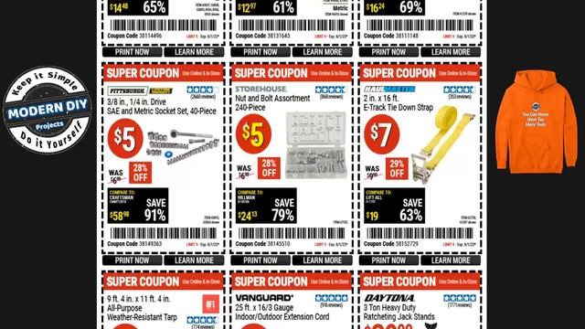 Harbor Freight Scam Alert Plus Dollar Days May 2023 & Super Coupons Sale смотреть онлайн