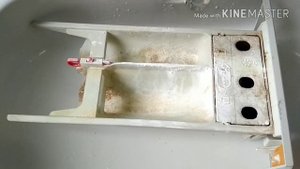 Чистка лотка для порошка или бункера от стиральной машины Миеле