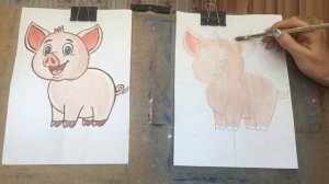 Здравствуйте Тема « Поросёнок» от 05.09.20 из серии забавные картинки