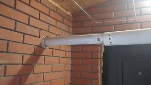 Замер на СО газоанализатором выхлопа газового котла.