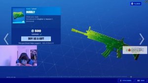 Streamers React to *RARE* "PIZO" LOCKER BUNDLE SKIN & "Candy Axe" *NEW* Item Shop Fortnite