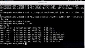 033 Setting up an OpenVPN server Part 2 - Debian client