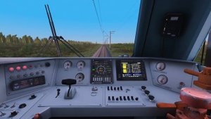 Пробная поездка на 3ЭС5к Ермак для Trainz 2019 / 2022