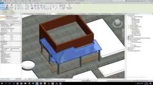 Revit arxitektura. 10-Dars. Uyning old qismiga zina va naves chizish.