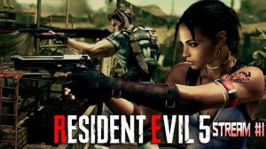 Новый вирус в Африке (Часть№1)┃Resident Evil 5 #1 [Стрим от 04.08.2024]