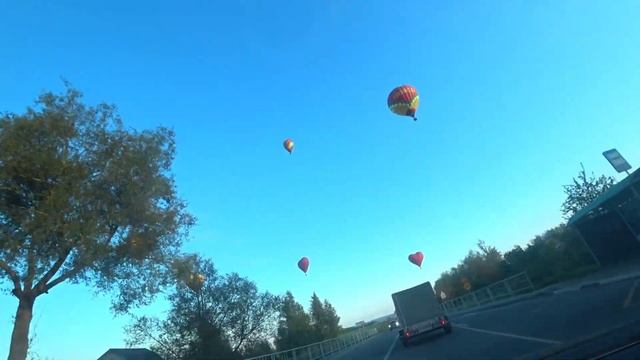 Как надувают воздушные шары. Полет на воздушном шаре.