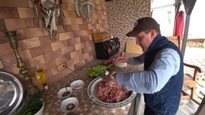 Готовим Люля Кебаб!  Люля рецепт!