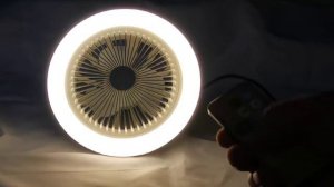 Потолочный вентилятор с лампой E27