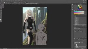 NiER Speed Painting