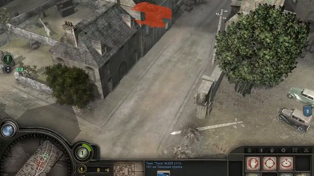 Company of Heroes / Сердце Тигра - быстрое прохождение / #1 смотреть онлайн