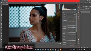 Portrait photo editing in photoshop 2021