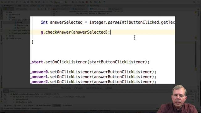 Java Android app tutorial math quiz 09 check answers смотреть онлайн