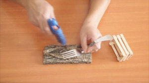 Оригинальноя поделка из природного материала & Поделки своими руками