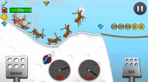 Hill Climb RACING - тачка Сани # Арктика