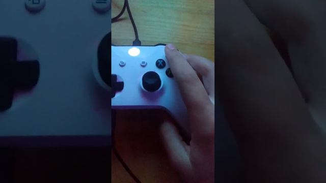 Pressing the Y button on an Xbox controller