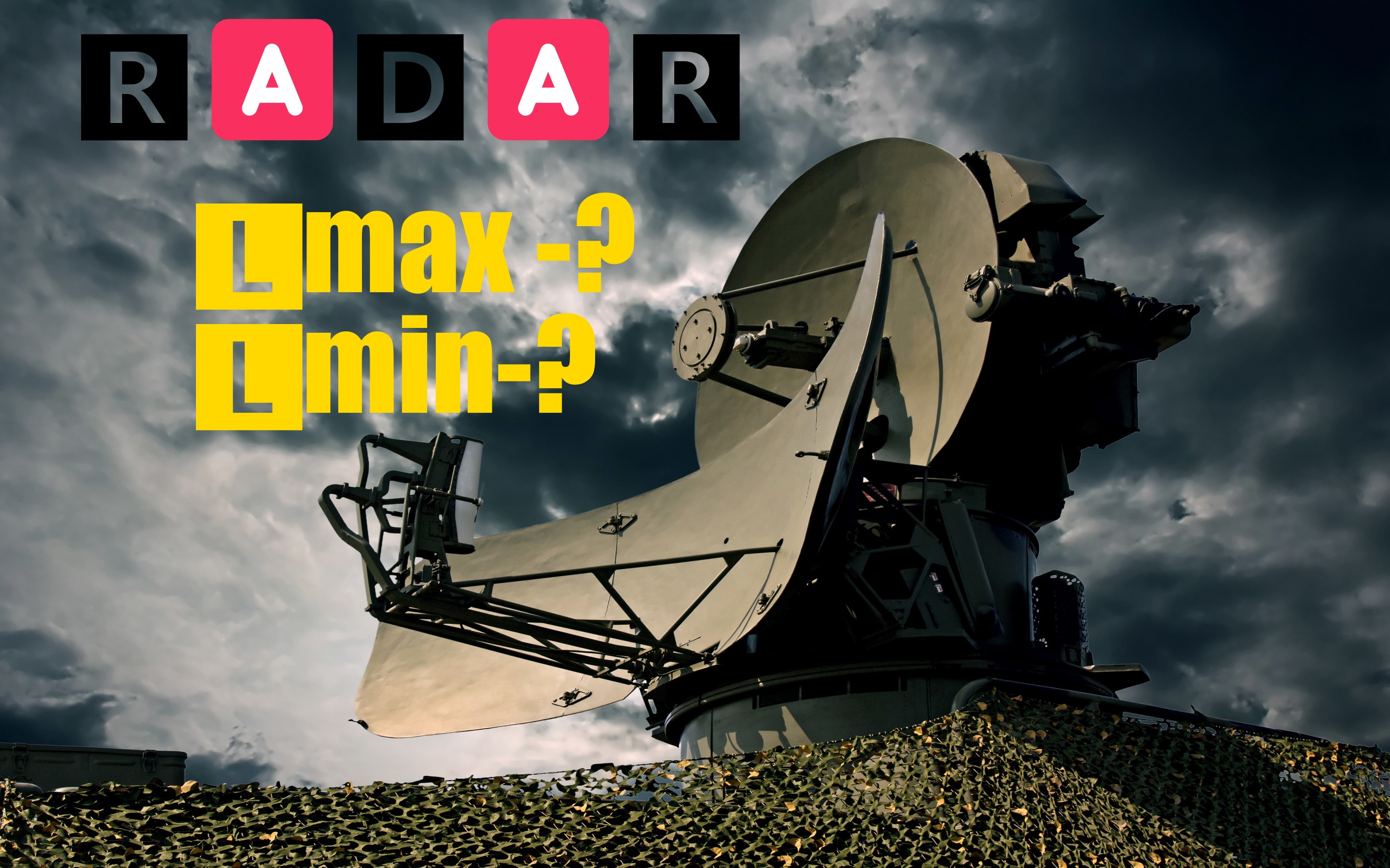 Расчёт Макс/Мин дальности обнаружения цели и коли-во колебаний в импульсе испускаемом Радаром.