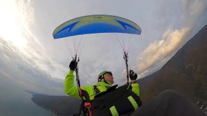 Фронталка или фронтальное сложение передней кромки параплана