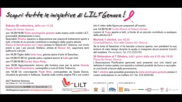 Radio19_NastroRosa2013_L.Cassone_Intervista_LILTGenova смотреть онлайн